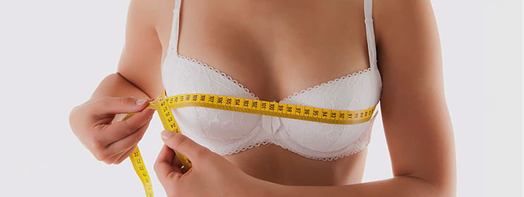 Find Out Your Correct Cup & Band Size: Bra Size Calculator