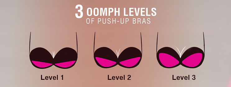 What Is Push Up Bra? - Level 1, Level 2 & Level 3 Push Up Bra