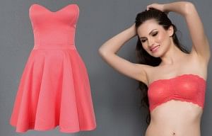 Tube Bra with Tube Dress