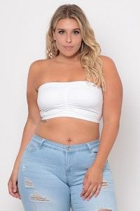 Plus Size Tube Bra