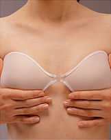 BeWicked Strapless Silicone Bra, Nude - Size A 