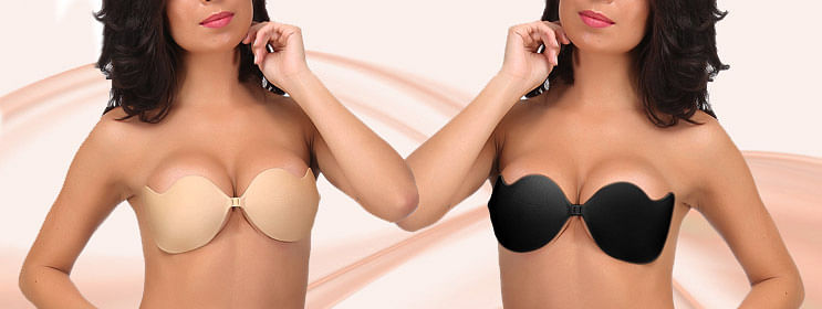Sticky Push Up Mango Bras Strapless Backless Breast Lift Bras For Women  Wedding Dresses Reusable at Rs 120/piece | पुश अप ब्रा in New Delhi | ID:  2851153705397