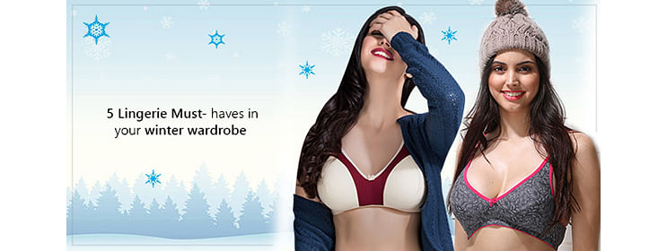Women's Winter Thermal Underwear Women Bra Padded Inner Shirt