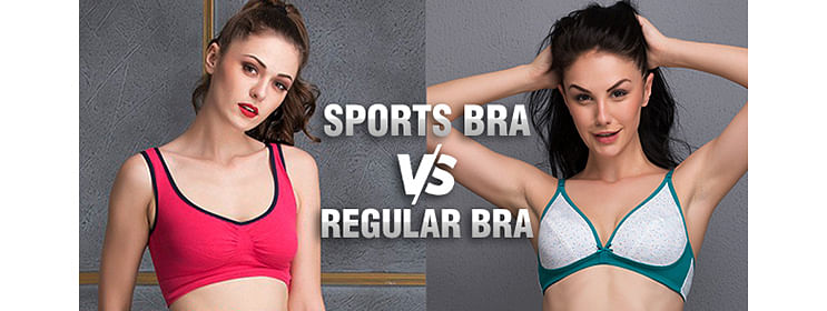 Sports Bra vs Normal Bra - Clovia Blog