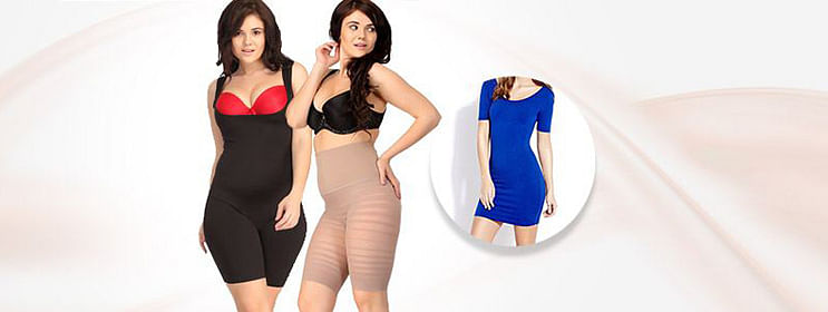 Women Slim Fit Under Dress Full Body Shaper Nightwear Sleeveless