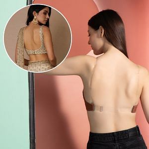 Backless Blouse - No alternative to Transparent Saree in