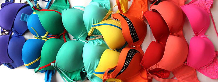 Cheer yourself up with Colorful Lingerie