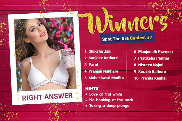 Spot The Bra Of The Day Clovia Contest Winners