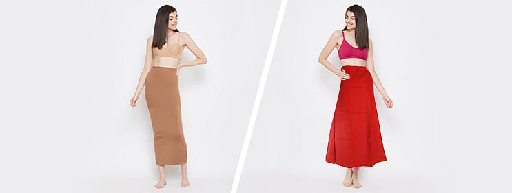 Saree Shapewear, Flaunt those curves by replacing your traditional  petticoat with the all new saree shapewear. Rocking the traditional attire  was never this easy. Visit