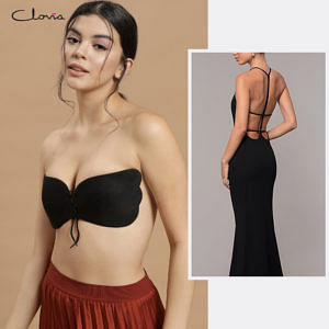 Cleavage Strapless Dresses