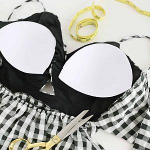 How To Add A Built-In Bra To Clothing - A Beautiful Mess