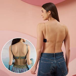 Transparent Bra for Backless Choli